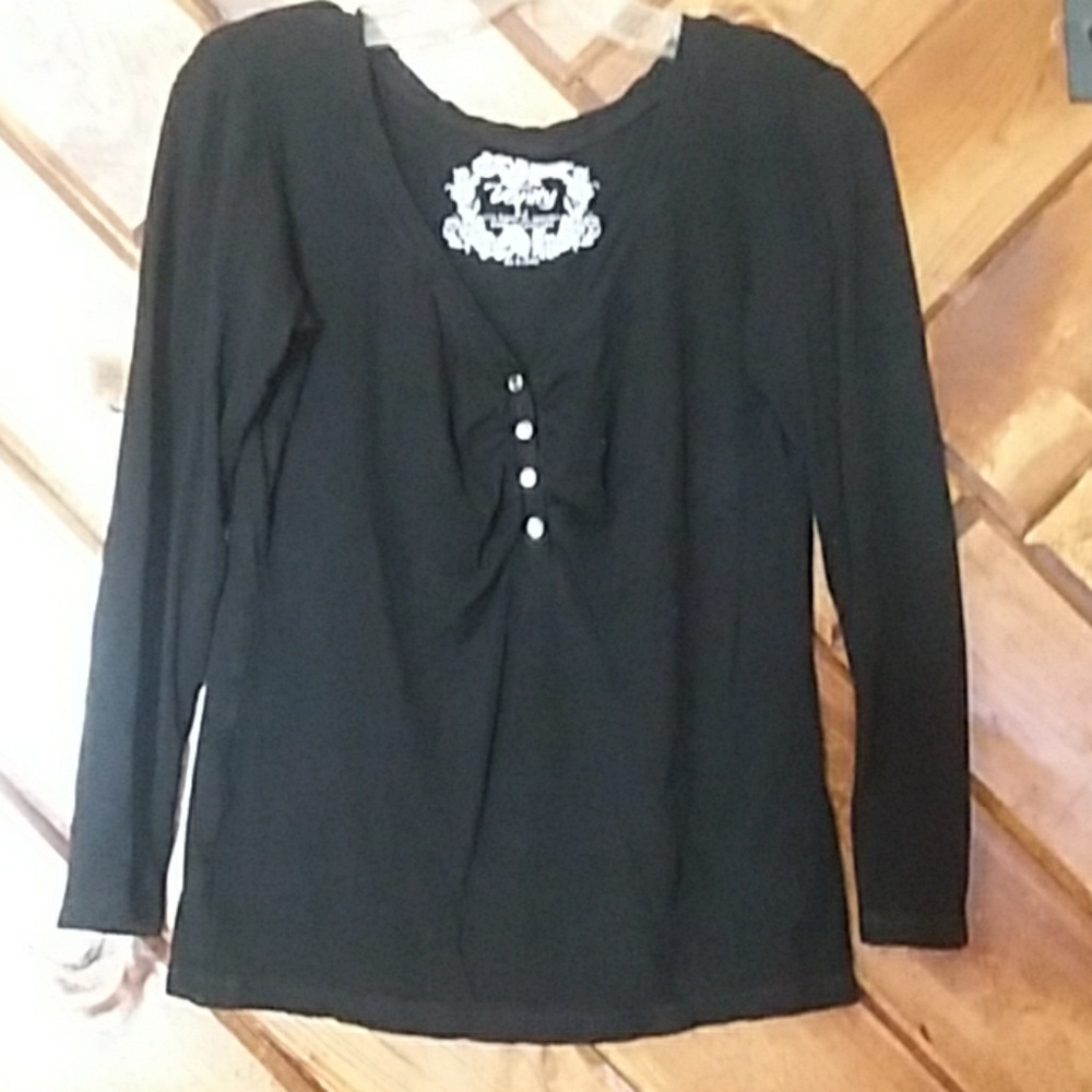 Women's blinged out comfy top